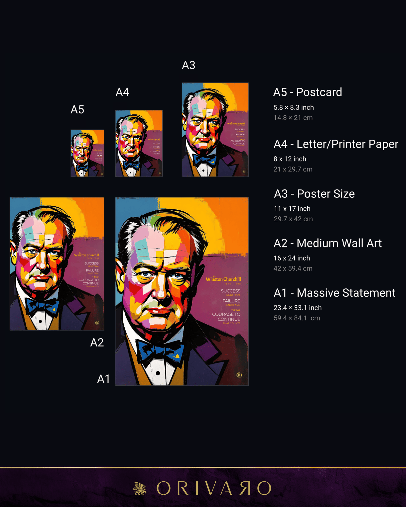 Courage to continue. Churchill.