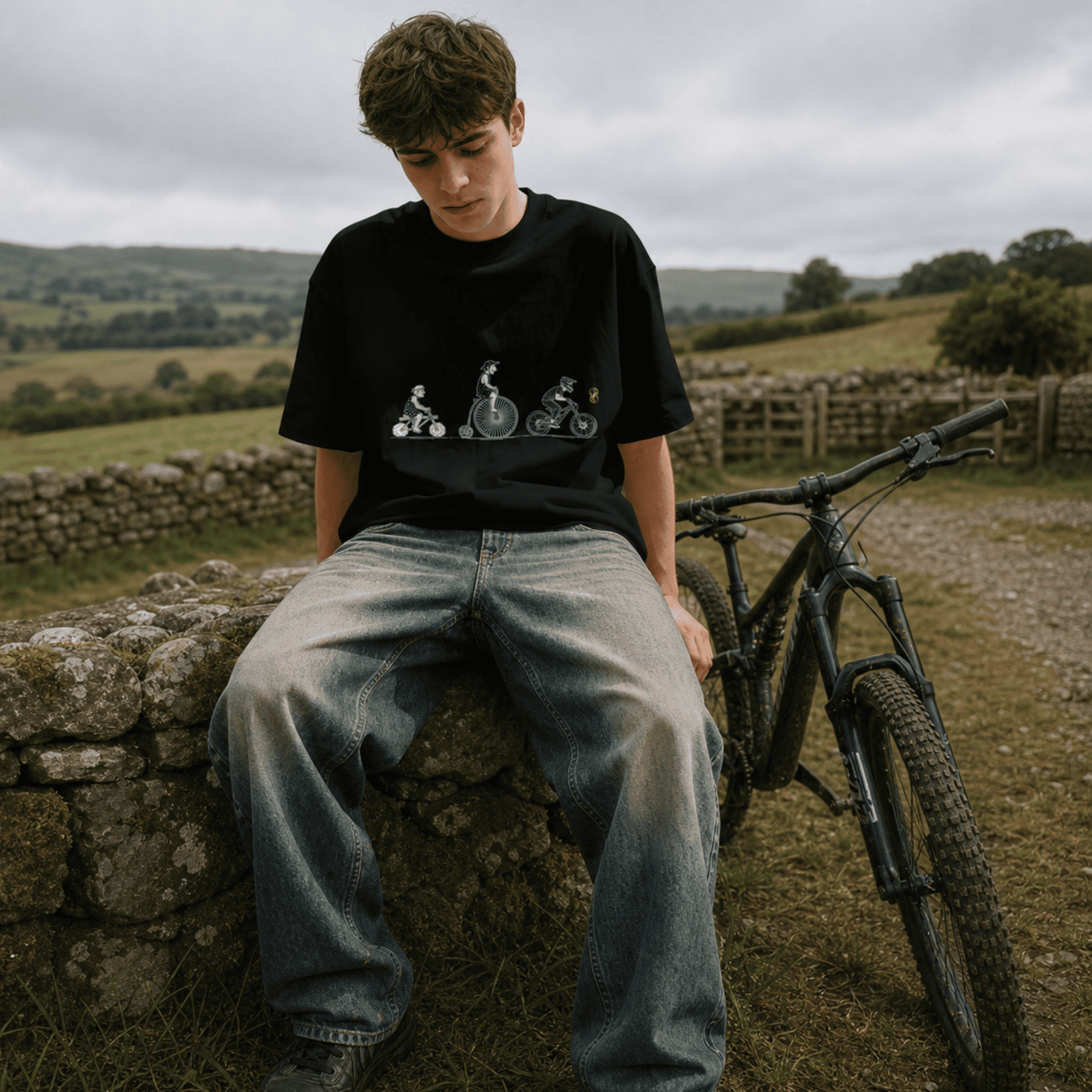 Bones to Bearings - Heavyweight armour tee