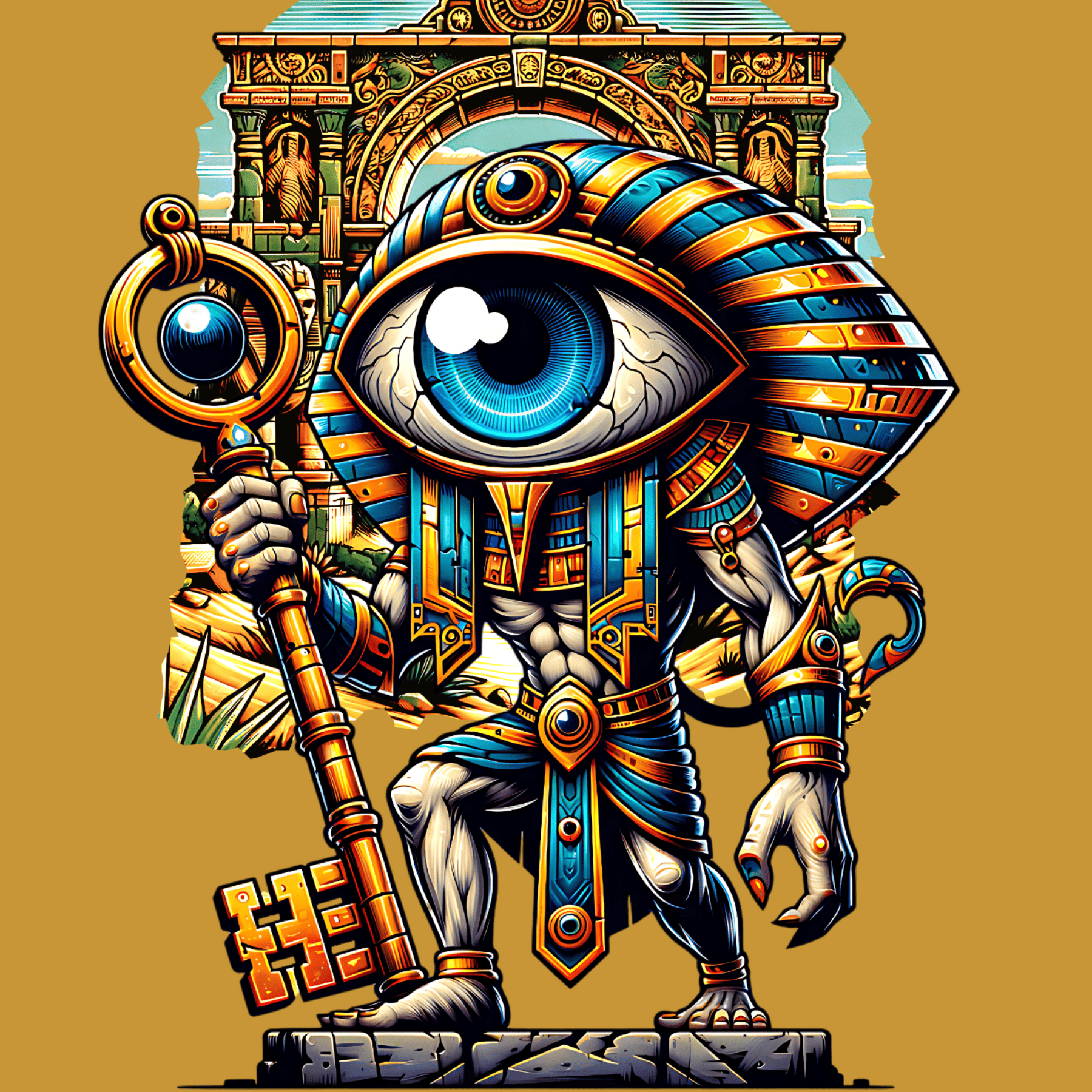 Keymaster Anubeye - Guardian T-shirt