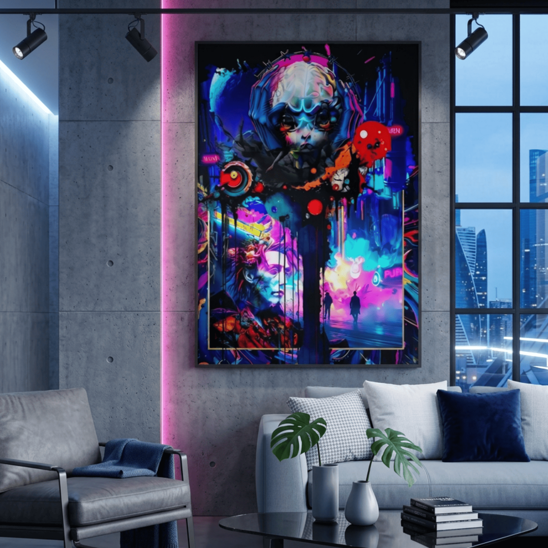 Painted Joy Art Print