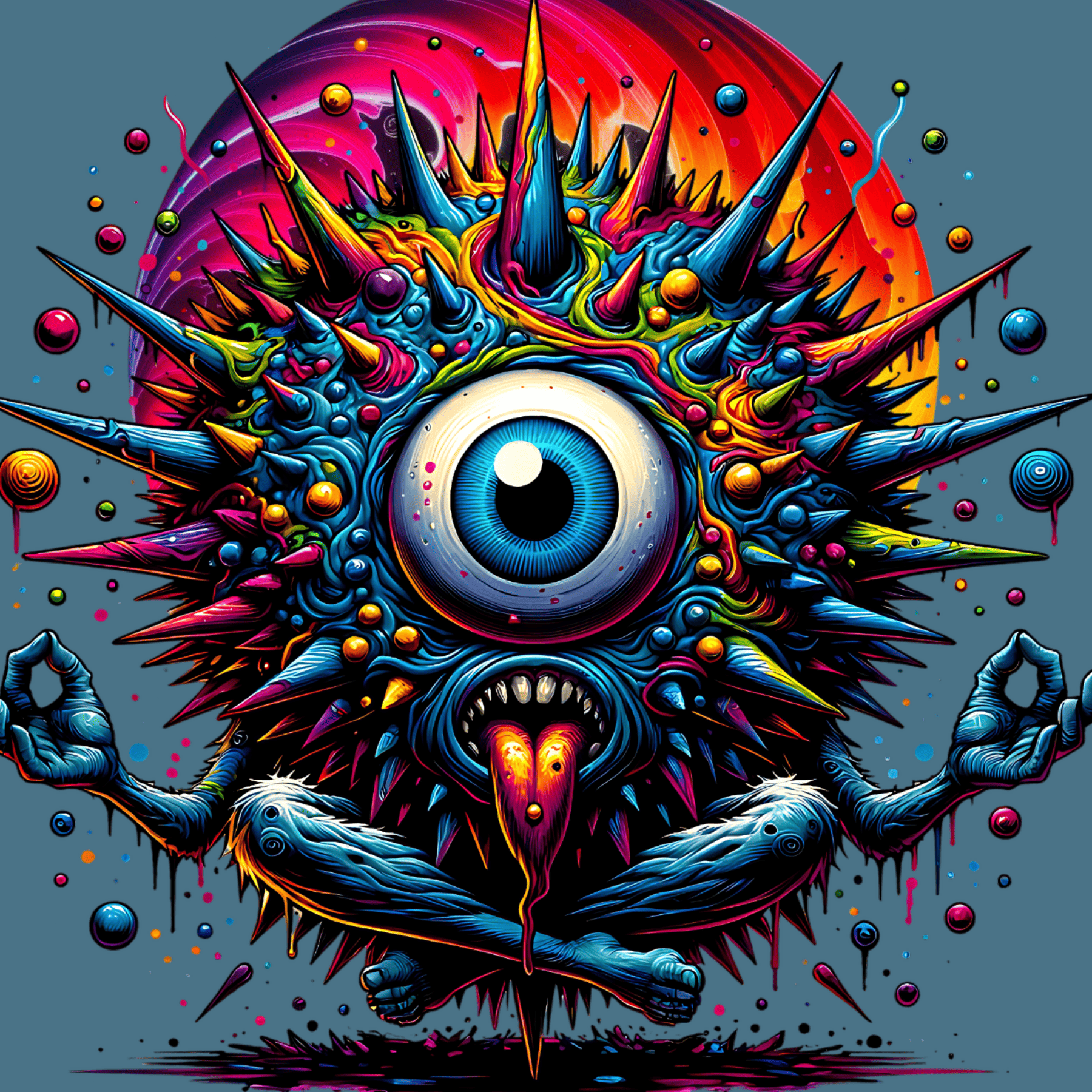 Twisted Mystic - Meditation T-shirt