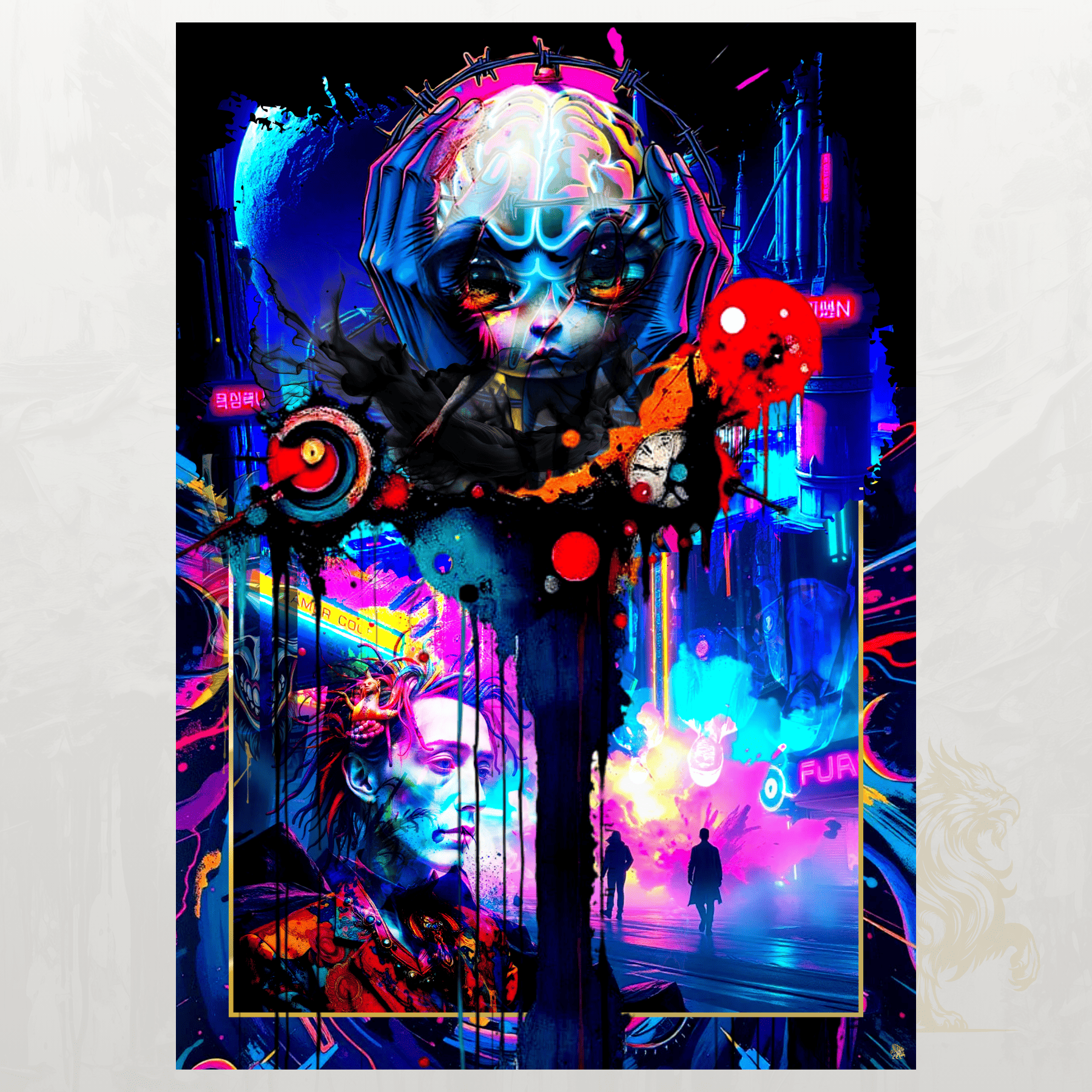 Painted Joy Art Print