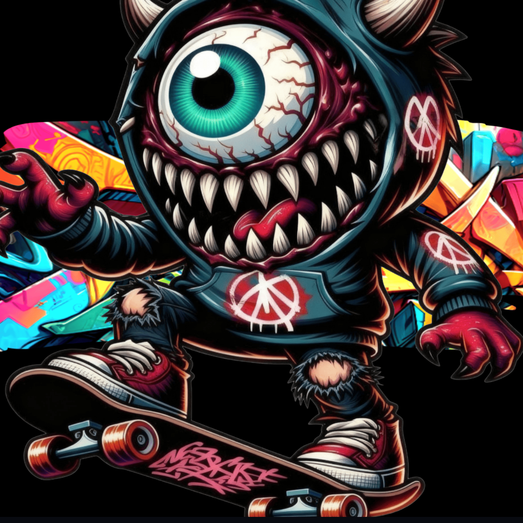 Shredeye - Skateboarding T-shirt