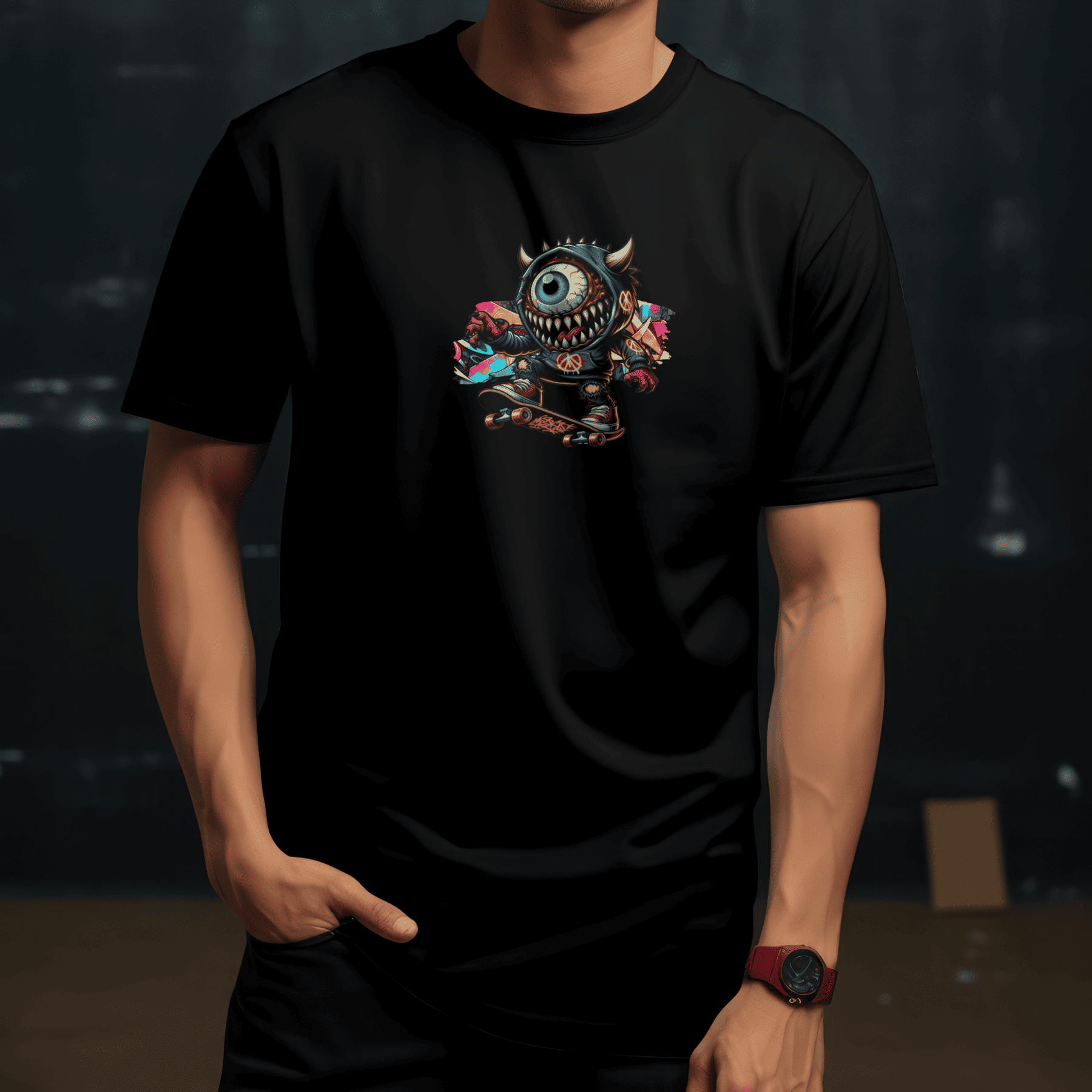 Shredeye - Skateboarding T-shirt