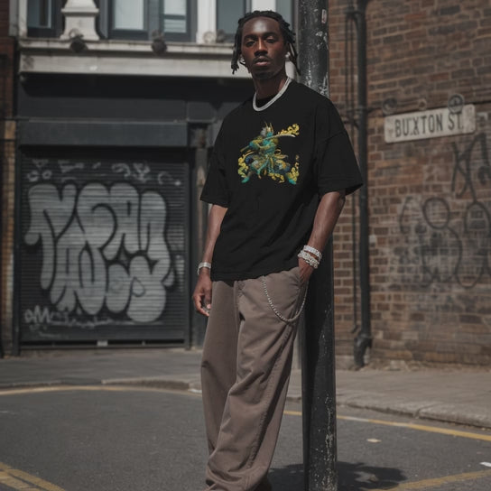 Video of 'Blade awake' t-shirt by Orivaro