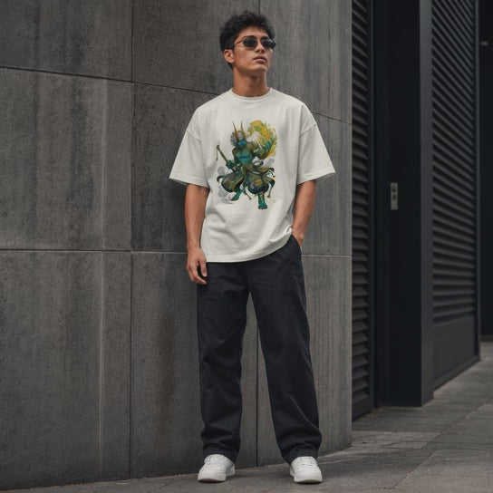 Video of 'Hold the flame' t-shirt by Orivaro